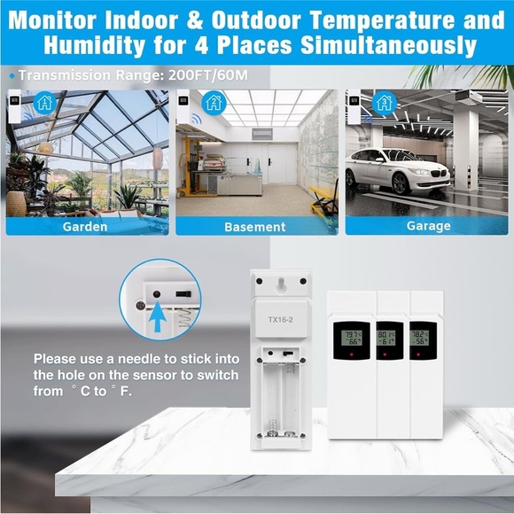 Multifunctional Weather Station with Sensors (054) - Picture 4 of 4